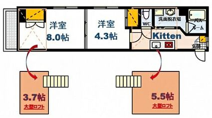 間取りです