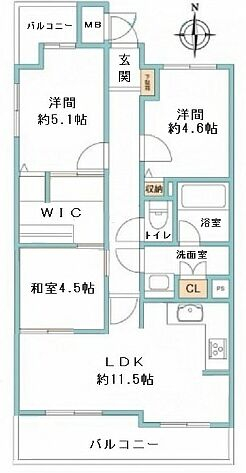 間取りです