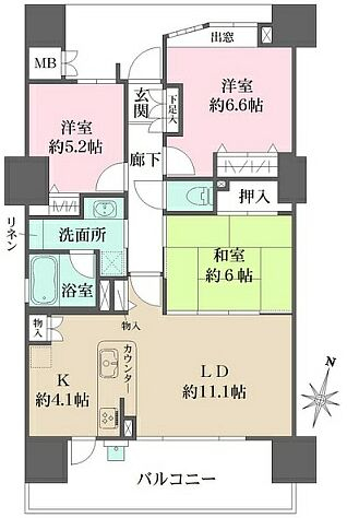 間取りです