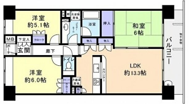 間取りです