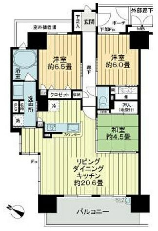 間取りです