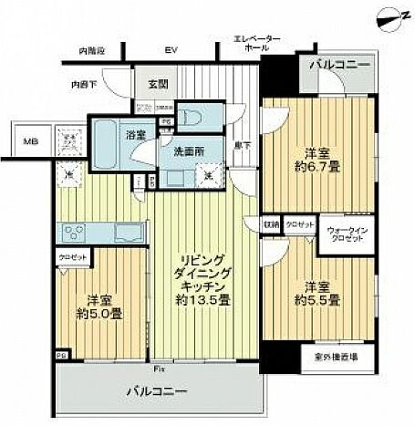 間取りです